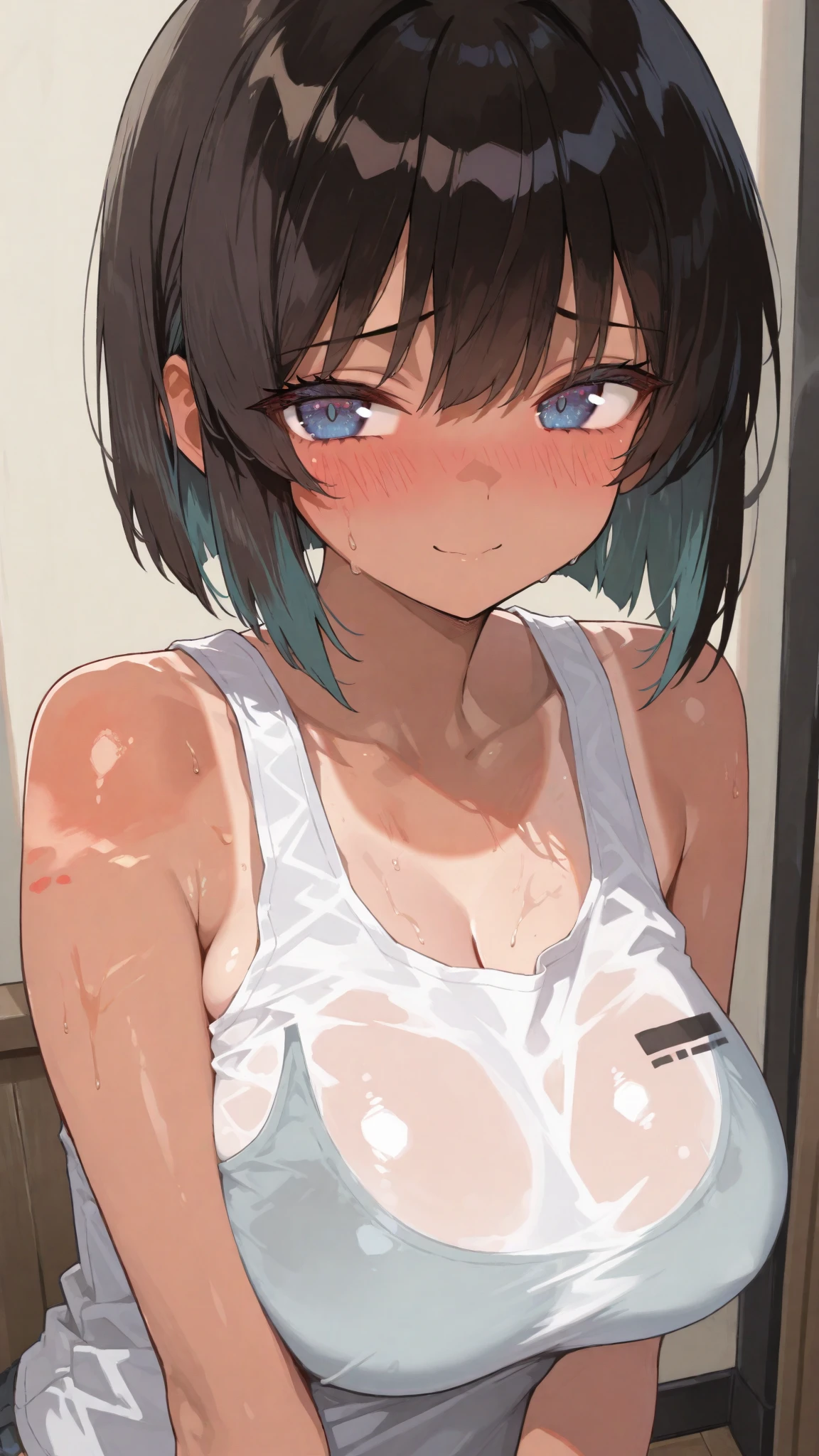 very wet sweat 