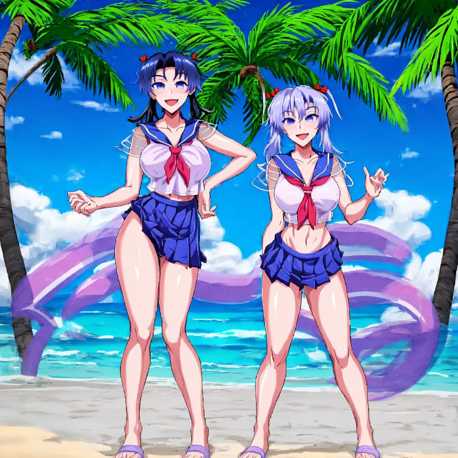 (((JJKstyle))), girl,Jujutsu Kaisen, long hair, white hair, hair over one eye,purple eyes, bikini 🌆🌌♥️💒✨💦🌃🍑👙🦵🛏️😏🥵🍖🍼💦 hair over one eye