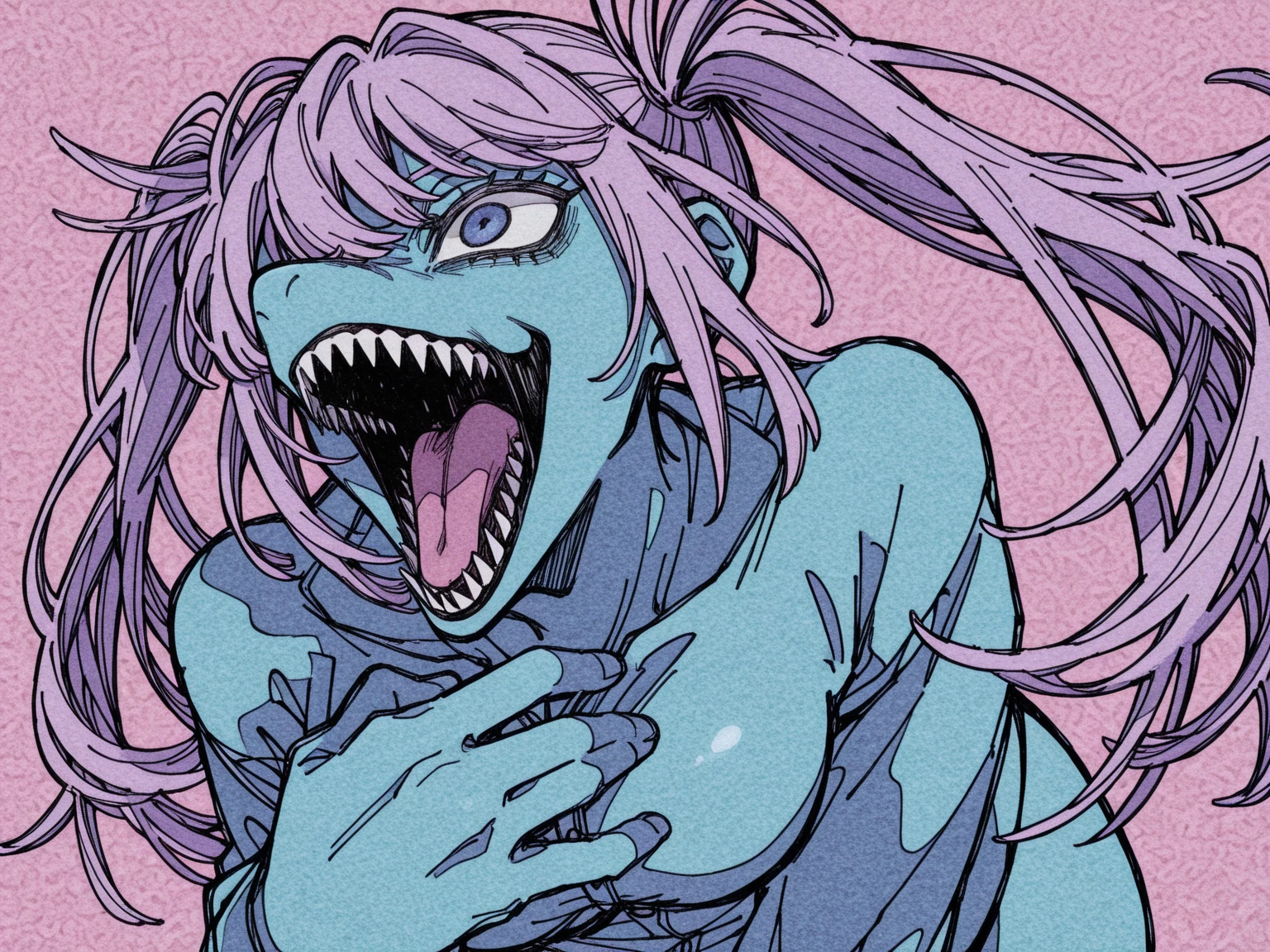 girl,raped girl,rape tentacles,(Enchanted face:1.4), (restraint:1.5),organism,exsited,one girl, top body,(many tentacles:1.4), heavy breathing, trembling, shiny skin,NSFW, shiny skin score_4, score_5, score_6, (worst quality, low quality:1.4), normal quality, source_pony, source_furry, source_cartoon,,(under body:2.0),ugly