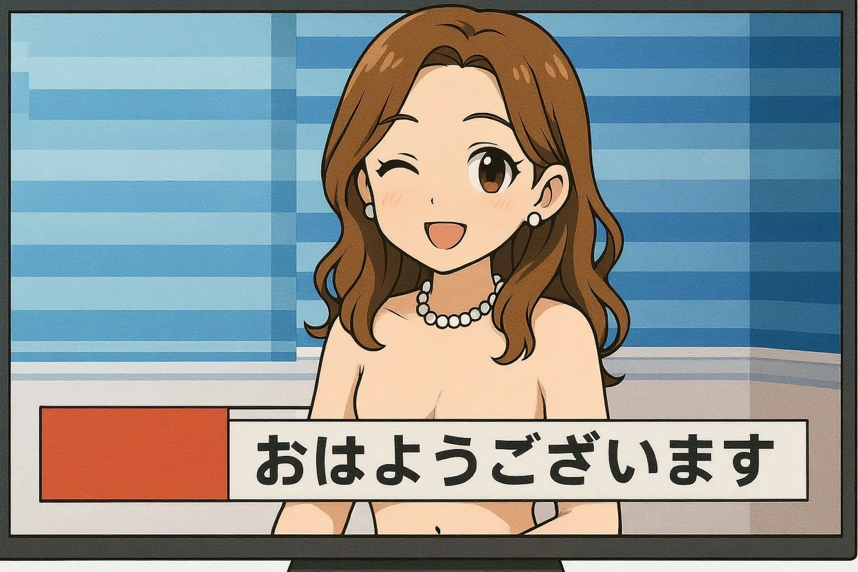 ((character design sheet, same character, front, side, back)), masterpiece, best quality, very aesthetic, absurdres, 1girl, suou momoko, millimas, white legwear, light brown hair, smile, looking at viewer, open mouth, Blue eyes, blush, eyebrows visible through hair, open legs, short hair, :d, brown hair, standing by self, sexy swimsuit, black swimsuit, slingshot swimsuit, pussy, pussy, bikini swimsuit, micro bikini, white bikini, (The bikini:1.4), embarrassed, white legwear, smile, looking at viewer, standing by self, (flat chest, Little Girl:1.3), full body, HDR, uhd, Character portrait, Setting materials, exhibitionism, front shot, (simple background, white background: 1.3), Surreal Scene