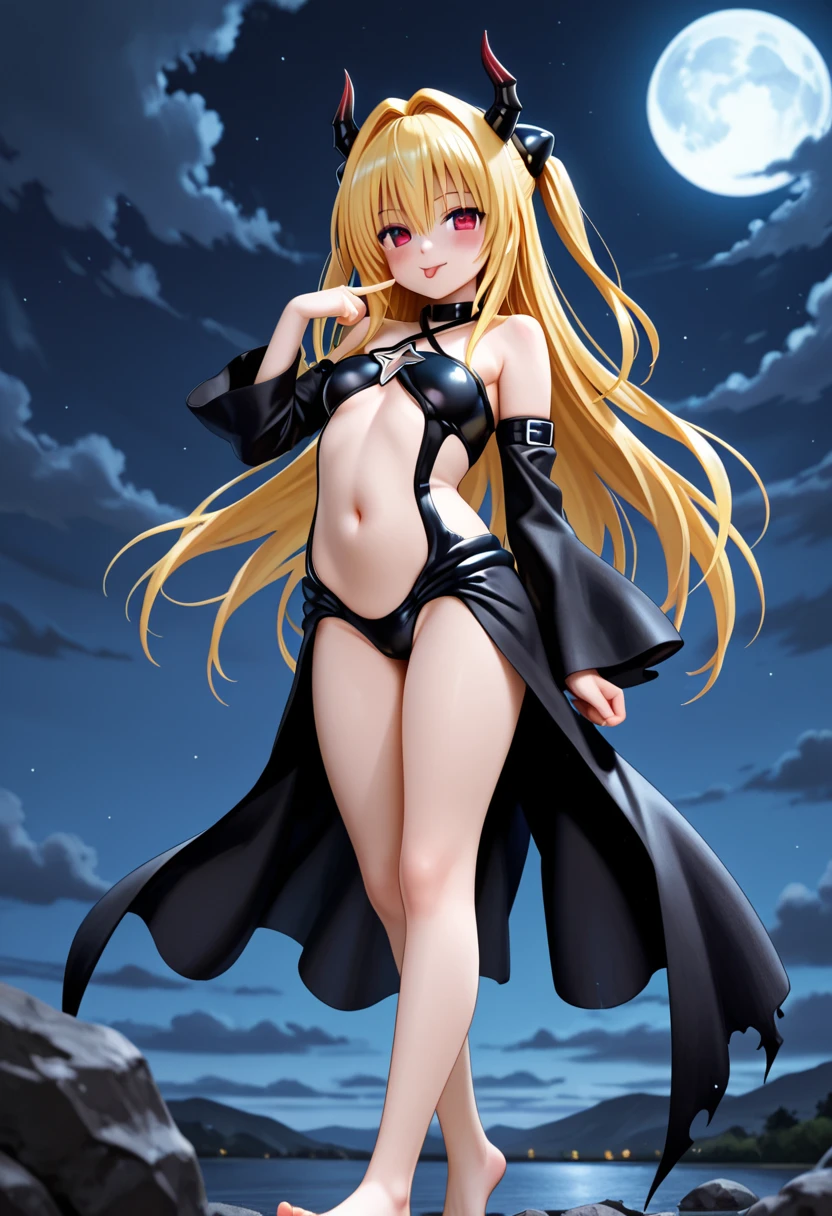 ((high detailed, best quality, 4k, masterpiece, hd:1.3)), ((best quality)), (((HD))), (((8k))), (ultraDH), (ultra HD), Princess Daisy, blue eyes, BREAK blue eyes, seductive, attractive, smooth anime cg art, 36C breasts, long legs, vivid colors, detailed digital art, slim body, perfect skin, dark blonde hair, long hair, blonde hair, blonde hair, BREAK crown, cleavage, 36C cleavage, looking at viewer, BREAK looking at viewer, extremely detailed face, red santa suit, red santa claus suit, santa claus suit, earrings, gem, dark black makeup lips, dark gothic eyeshadows, dark eyeshadows, black eyeshadows, black sexy lips, black lips, (dark:1.2), dark lips, very dark lips, (perfect hands, perfect anatomy), black makeup, black medium lips, black thick lips, detailed fingers, five fingers per hand, 5 fingers, (1 girl), detailed lips, detailed black lips, black painted lips, gothic painted lips, BREAK night, night sky, (breast focus), (arms outstreched:1.2), (from above:1.1), (breasts out:1.3), (off shoulder:1.1), (white horns), (lingerie), inside a lava castle, she inside a sea of lava, she bathing in lava, full body, perfect long legs, perfect foots, legs and foots into the lava,