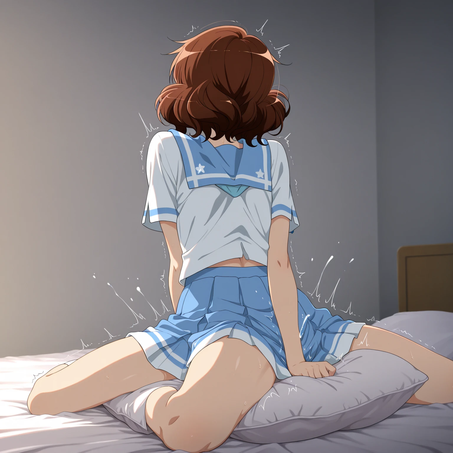 score_9,score_8_up,score_7_up,score_6_up,source_anime, shiny, 1girl, (masterpiece:1.2), best quality, absurd res, ultra detailed ,anime,game cg, bottomless, looking_at_viewer, curvy, cute face, pussy juice, bottomless, nsfw, top-down bottom-up, sex from behind, bottomless, looking at viewer, vaginal sex, large amount of , Doggy Style, 1boy, hetero, thick thighs, motion blur, motion line, ellen_baker, green eyes,orgasm, steam,Bless, blush, excessive cum,bukkake, hyper ejaculating, cumshot, eroge, embarrassing, half closed eyes, open mouth