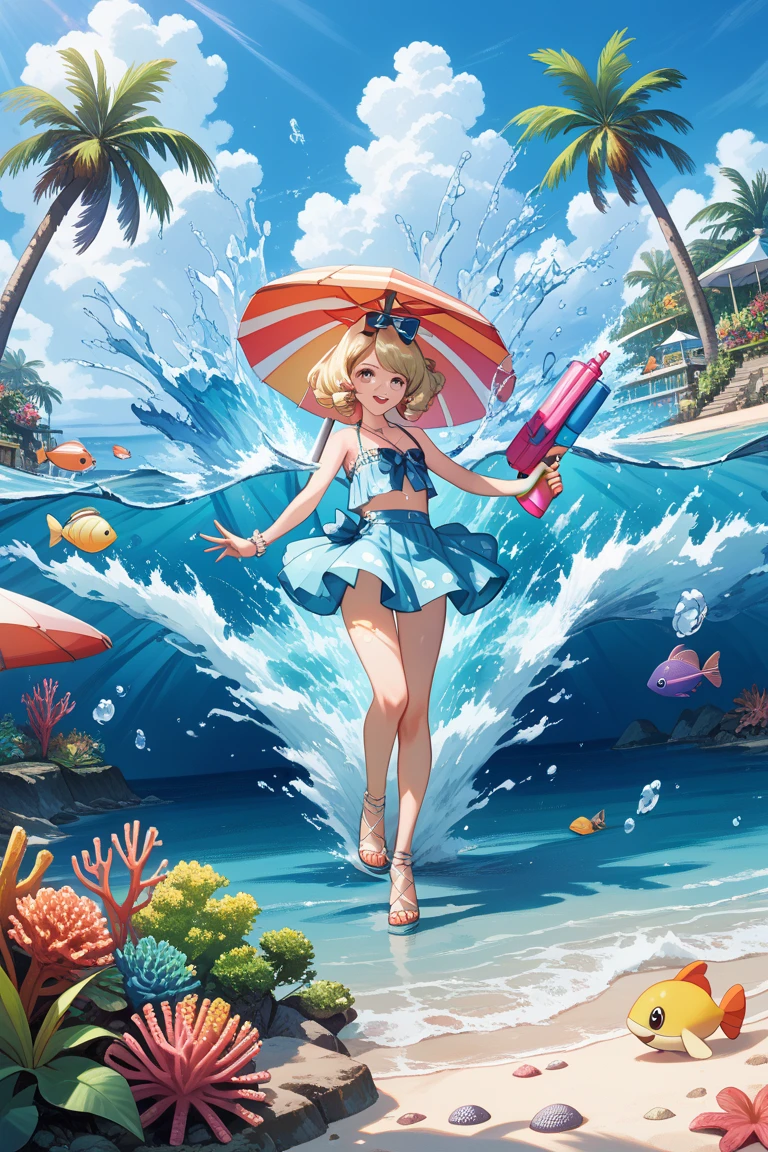 <lora:surfing-101:0.3>
1girl, barefoot, water, ocean, surfing, surfboard,
best quality, masterpiece, ultra detailed, 1girl,
swimsuit,
<lora:gbfAndira-10:1> andirasu, monkey tail, highleg swimsuit, thigh strap,