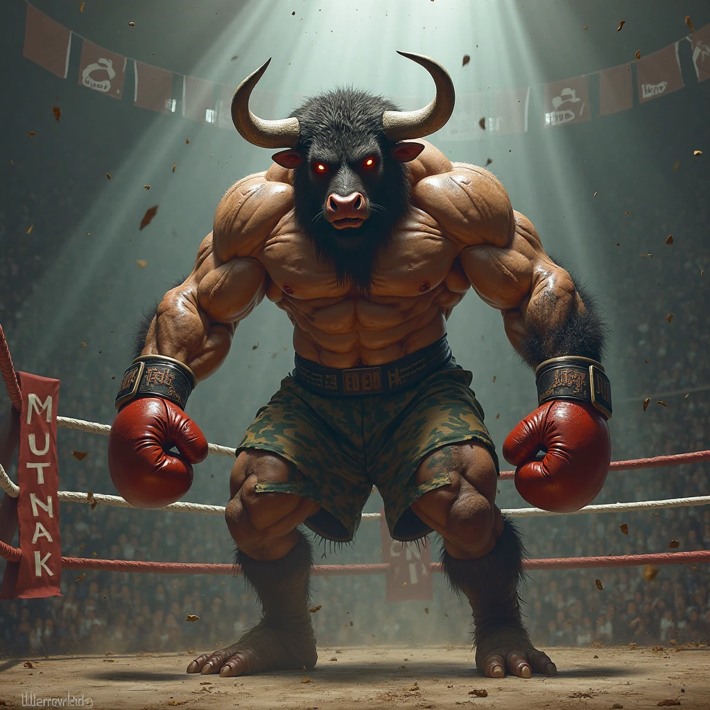 Minotaur boxer
