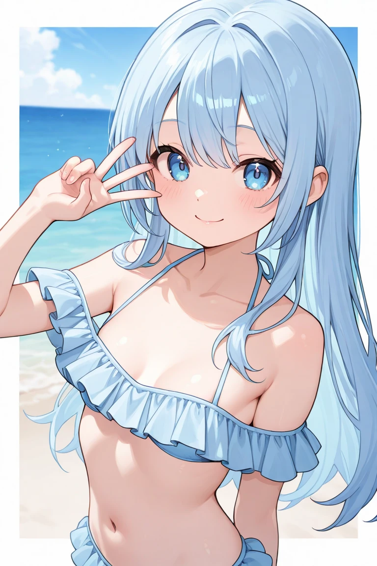 ((best quality)), (ultra-detailed), ((extremely detailed)), (beautiful), ((kawaii girl))、Pretty and cute young woman, Straight hair, amount, compensate, smile, Loose summer dresses, shading, Contrast Magic, Light color effect, 2.5D, delicate and dynamic、Long Hair, blue eyes, Hair between the eyes, Blue Hair, Ripping a skirt,Destroy the white bikini,Destroy the white bra、White underwear,Empty Jewels,No accessories included(1:2),壊す looking at viewer, destroy white background (masterpiece:1.2), Highest quality, High resolution, unity 8k wallpaper, (shape:0.8), (Beautiful and beautiful eyes:1.6), Highly detailed face, Perfect lighting, Highly detailed CG, (Perfect hands, Perfect Anatomy)、Show your whole body(1:2),blush,smile、smile、Open your mouthbeautiful scenery, underwater, water drop, dynamic lighting, light particle, sunlight, shadow