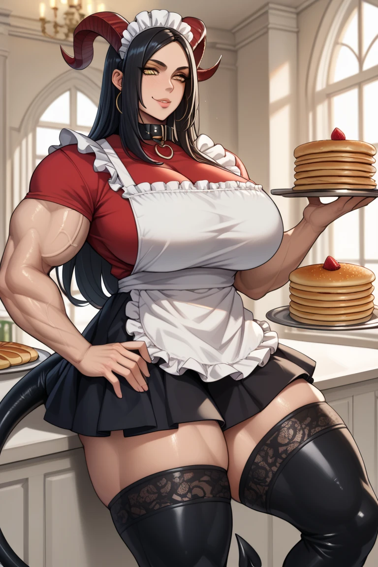 detailed illustration, dynamic angle, ultra-detailed, illustration, 1girl, late 20’s year old, dark, night, in a fancy restaurant, eating dinner at a nice table, nighttime, Big woman, nervous, in tight clothes, embarrassed to be seen, very tall, broad shoulders, long black hair, virgin killer sweater, muscular, tone body, sitting in a high end restaurant, date night, eating at night time, romantic dinner,