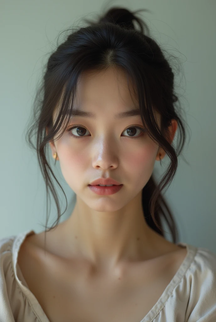 best quality, face focus, soft light, ultra high res, (photorealistic:1.4), RAW photo,
1japanese girl, solo, cute, (pupil, lights in the eyes), detailed beautiful face, (small chest),(high resolution detail of human skin texture),
(long hair),
indoor,
Damask Shirt Dress,
(portrait)
