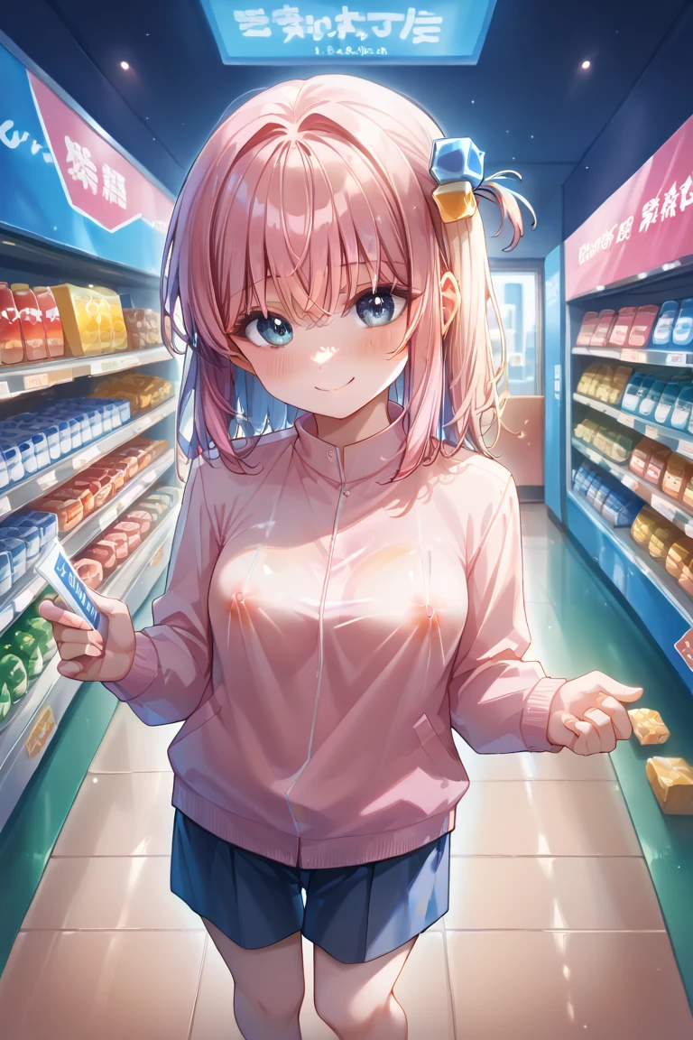 8 year old Japanese girl naked,convenience store,On all fours,Close-up heart-eyes excited ahegao face(Futanari Girl)'Eyes wearing silver-white mirrored lens sunglasses、I looked at the world reflected in the lenses of my sunglasses..(Side Pony,Colorful Hair),