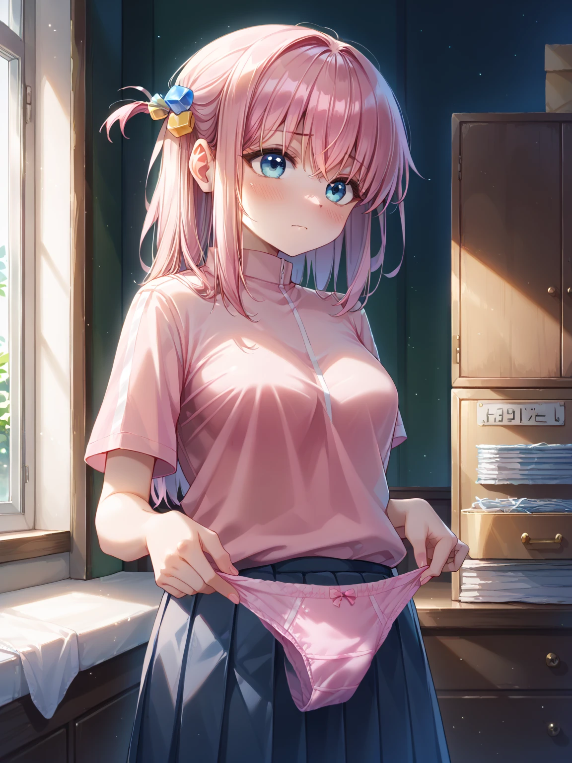 pieces fly,masterpiece,highest quality,Super detailed,High resolution,High resolution,8K portrait,unity,8k壁紙のHigh resolutionCG,unity 8k wallpaper,cute type,a bit:1.5,:1.5,Highly detailed CG unity 8k wallpaper,realistic,real person,cute type,a bit,portrait photography,shiny skin,High resolution,(10 years old:1.2),(1 girl),beautiful clear eyes,very detailed explanation,delicate face,nice lips,slender body,flat chest,same,thin waist,thin feet,(train:1.6),cute type,perfect face,seriously,(blush:1.5),((cute:1.5)),(pink hair twintails:1.3),((flat chest:1.3)),((white school uniform:1.2)),((clothing lift:1.5)),(I have nipples:1.2)、detailed explanation,vagina,vaginaを表示,spread,feet,spread、((vagina内で絶頂:1.8))