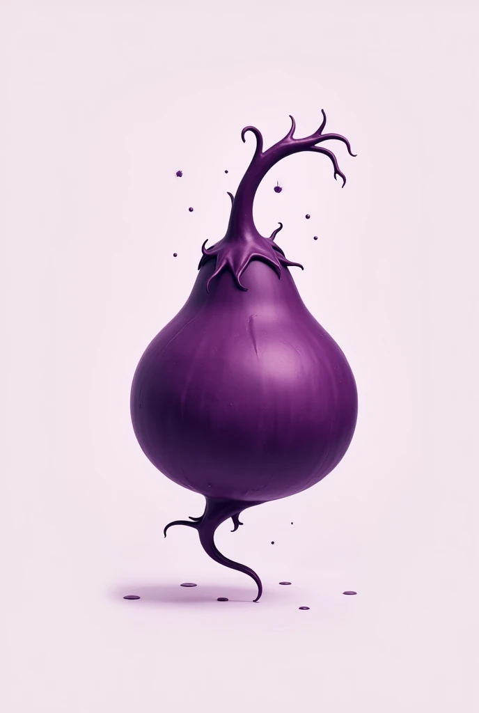 rotten eggplant, decaying fruit, twisted stem, brown spots, overripe peel, mushy texture, dripping juice, oozing decay, cell shaded adult animation, vibrant colors, complementary tones, striking contrast, (best quality,4k,8k,highres,masterpiece:1.2),ultra-detailed ( a dry, cracked stem and any other signs of decomposition), grotesque, worms and pimples with hair, unpleasant odor, (Characters with watery eyes can imply irritation from the odor.)