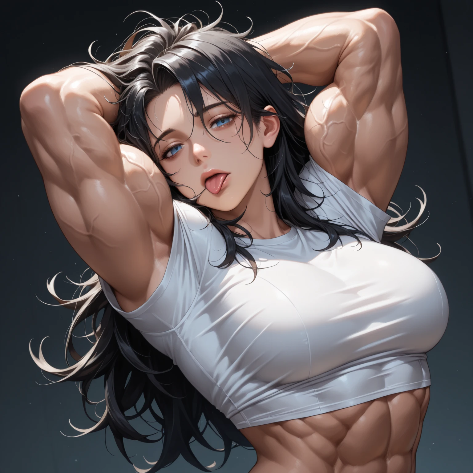 (best lighting) , (Extremely complex and detailed) , 4K unified, (Super detailed CG: 1.2) , (8k: 1.2),(The original), (masterpiece) , (best quality),(masterpiece:1.4),Anime-like high quality,(masterpiece),masterpiece, Super clear picture quality,clearer than,(delicate face)best quality, absurd,((Master of Peace, 4K, 8k, Yes, high resolution))1个girl, female student,She was in the garden,Ten strong abdominal muscles,stand up,Crop topping,dense, There are raised veins on the arms,Oversized muscles,The visual sense of muscle explosion,Muscles feel like they're about to explode,The biceps are as big as several steamed buns,spring, boots, Perfect body, long hair, dynamic poses,legs exposed,Strong leg muscles ((bodybuilder:1.5)),spring Garden,(beautiful bass),(girl),(miss),(((Upper body:1)))Fashionable midriff-baring outfit