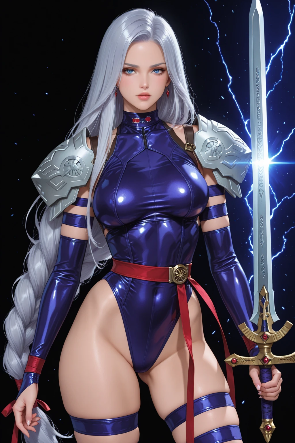 HD image, 18 year old girl ,long platinum hair with bangs, blue eyes , earrings in ears, slender body , big breasts, deep neckline, cowboy and camel toe shot, full body image 1.2 HD 12k ,perfect face beautiful face