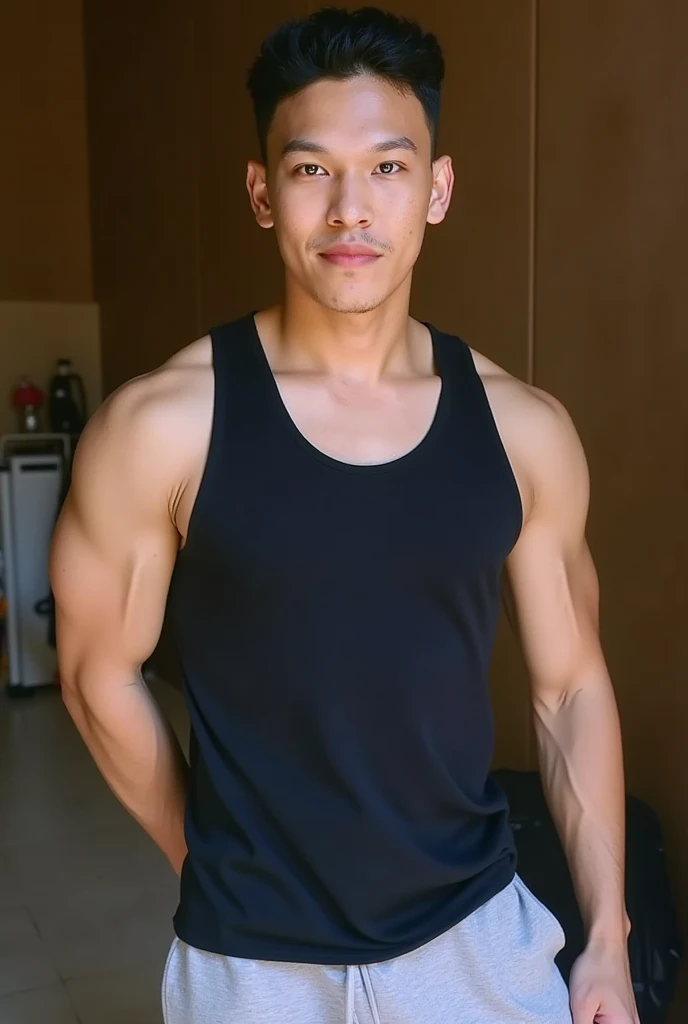 There is a man with a shirt in a kitchen, Mittenschuss eines gut aussehenden, Mark Edward Fischbach, Shirtless, Bild anpassen, sexy masculine, von Adam Dario Keel, gutaussehender Mann, eines hemdlosen, Liam, male model, Snapchat-Foto, Er zeigt seine Muskeln, Markiplier, Attraktiv und gut aussehend, Offene V-Brust-Kleidung
