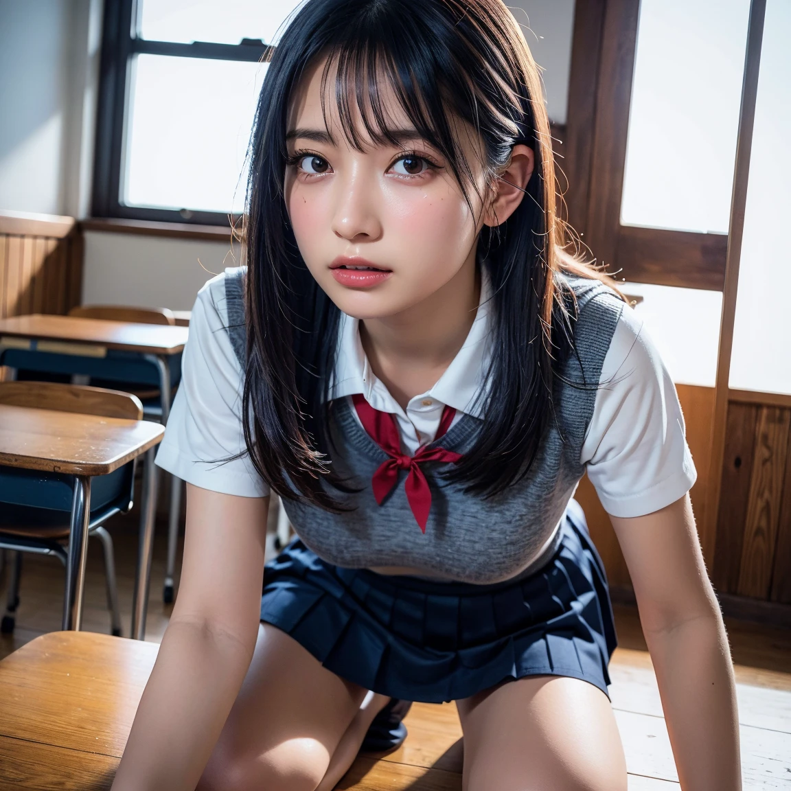 nsfw,Forced rape of Japanese toddler under 5yo,((Torn school uniform)),thigh focus,up skirt,Under 5yo shows off serious spread vagina,((Vaginal is detailed and clear)),((Showing menstrual blood from Vaginal under 5yo)),brown hair,((crying face)),((a single tear,A stream of saliva)),Serious baby-making fuck with a child under 5yo,Even as a , I realized that you were trying to get me pregnant.,curly hair,very long hair,braided bangs,Holding my legs and showing off my Vaginal,