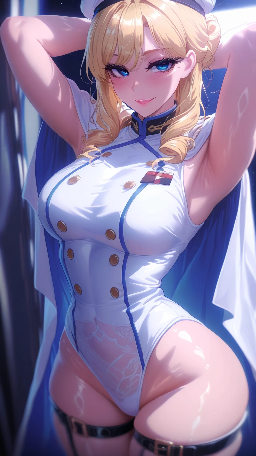 (Masterpiece artwork:1.3), beautiful face, corpo beaturiful, looking ahead at viewer, hiper HD, 8K, (CG 8k hyper-realistic:1.2),Perfect artwork,delicate patterns,Complicated Details, Cellular Shading,
(Unbeatable masterpiece,best qualityer:1.2),(extremely complex:1.2),Spring telephoto the 70 mm,
-------------------------------------------------- ---------K-pop idol,South Korean beauties,mixed korean,
(1 busty girl,standing alone:1.2),sweetheart,Female One,eyes are bright,(skin wet,nsfw:1.5),
(ridiculously long hair:1.4),tremulação,wind,strong wind,hair ornaments,
-------------------------------
(silk and ribbon in front:1.3),ear nipple ring,filigree,Split Sleeves,wide sleeves,
(Look through clothes,Transparent See-through Clothing,braceletes:1.2),(Clothes that expose),jewelry,
(Lop,exposed bare shoulders,No shoulder strap,Simple Necklace,Vestido Bandeau,Without wearing a bra:1.1),
(Heaven heaven,Idle animations,simple background,Leaves and plants in front :1.2),
(meishaonv,guns,and blue eyes,tsukino,twice as good,sailor collar,New Moon,holding gun,fail,sailor moon:1.2), (body of venus, huge cleavage, gigantic ass:1.3), clavicle, Lop, Full body lesbian, A long blonde hair