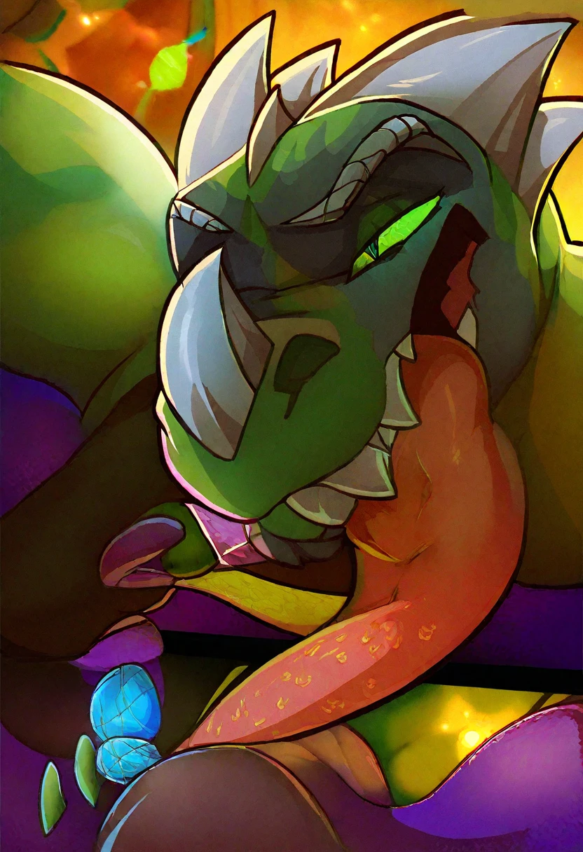 (feral green Yoshi ), (male werewolf) score_9, score_8_up, dream prompt:score_9, beautiful, detailed cute face, blushing, shocked expression, reverse suspended congress, looking surprised, crying, forest, feet in view, foot shot, 3 toes, crying, cum, green feet, 3 toes, screaming, foot focus, huge feet, leaking vagina, gaping vagina, aftersex, ((closed eyes)), saliva, hyper feet, impregnation, arms behind back, spreading legs, scrunching toes, penis, after sex