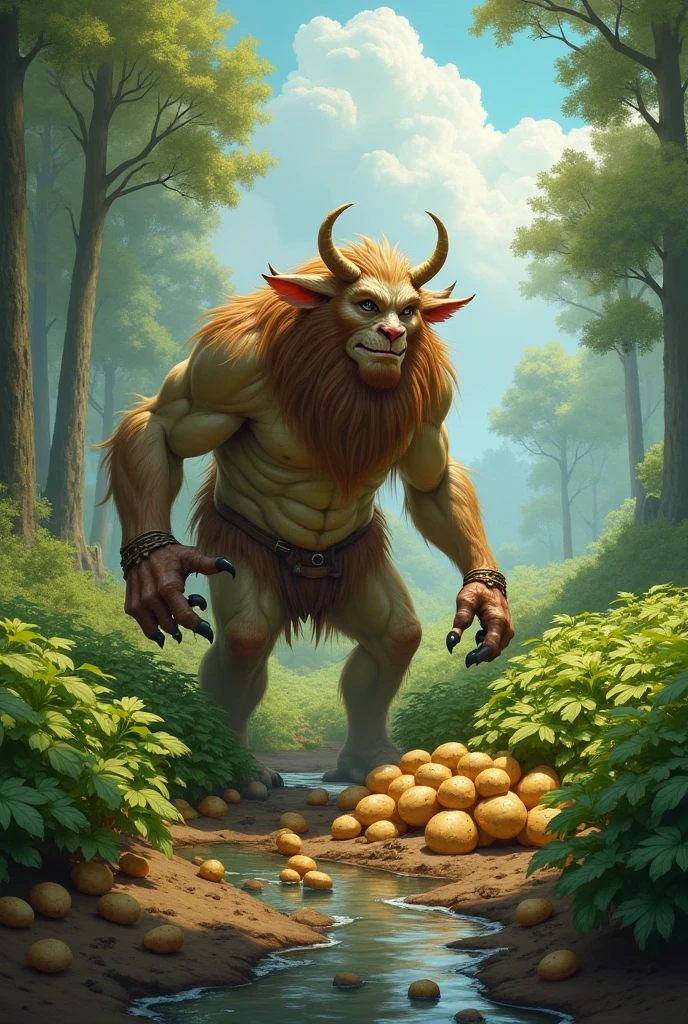 full body,Giant Tree Man, Tree Man, Guardian, tall and strong, with a sturdy body and wooden horns,
3drender,ZBrush, cute animestyle, OctaneRender,
bright light,intricate ornateanime cgi style,full body,
8K,best 6 quality --niji 5 --style expressive --ar 9:16 --s 750