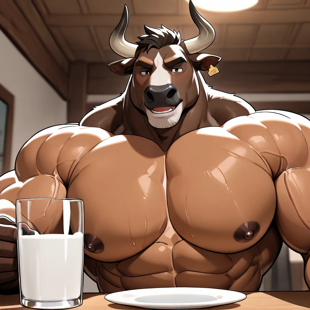 ((A young slender milk maidman male with huge manly breasts and puffy nipples wearing erotic milkmaid dress)) ,((is located on farm and milking his huge man breasts near cows)), ((He is enjoying himself as his breasts are sucked aggressively by milking machine and he becomes erect)), (((He is wearing erotic mini german milkmaid dress))),, (((his huge lactating breasts are hanging loose from his milkmaid mini dress))) . ((He is blushing and massaging his manly breasts)), ((Nsfw)), ((milking)), ((milking machine is connected to his breasts)) , cows in the background, (( he produces so much milk the machine is overflowing:0.2)), his fellow farmer milks his erect nipples as milk sprays from them, ((his dick is being milked too)),