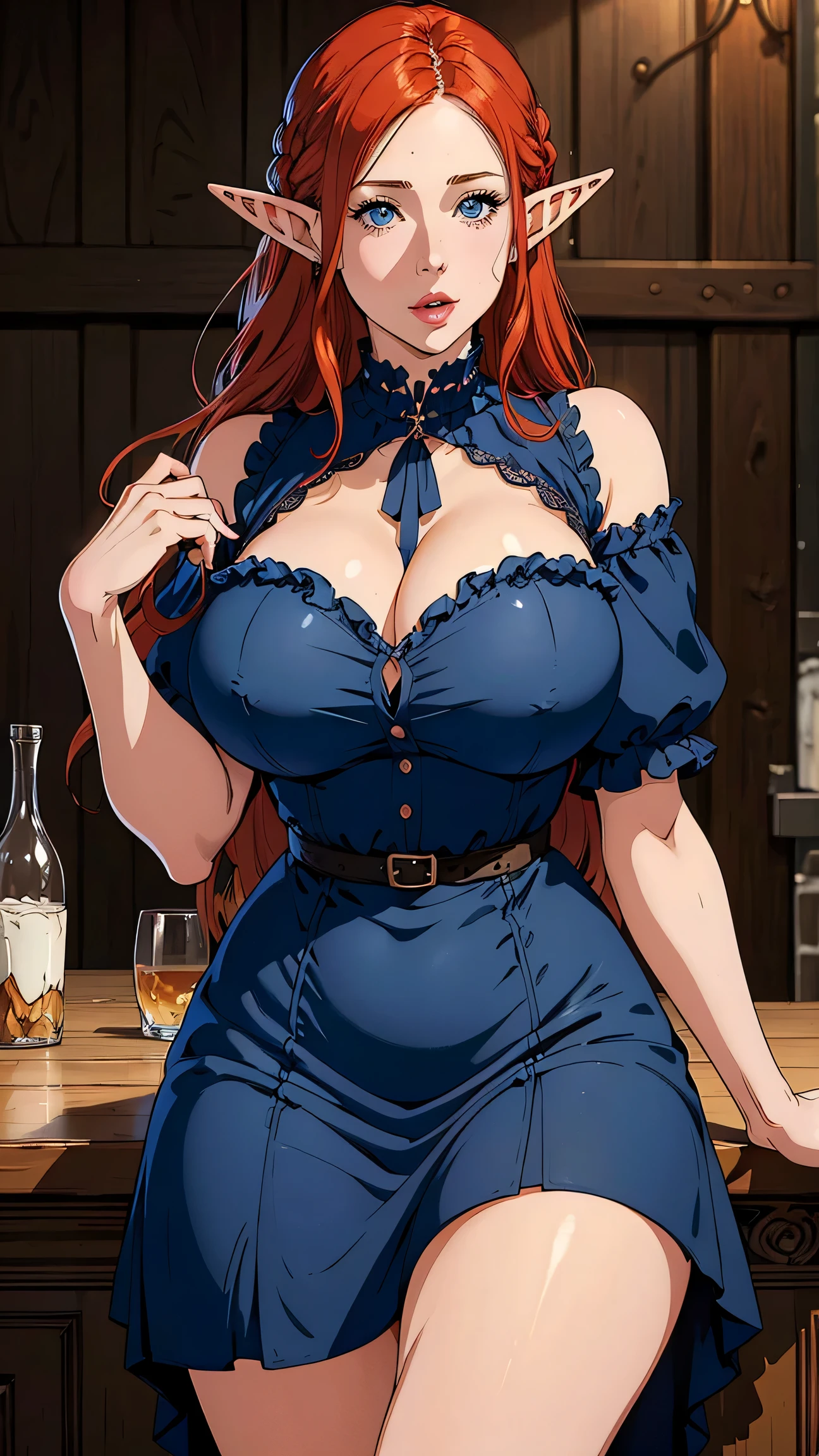 kamimura maika, gigantic breasts, cleavage, lingerie, garter belts, stockings, 1girl, correct anatomy, BREAK, ((masterpiece, highest quality, best quality, official art, beautiful and aesthetic: 1.2, extremely detailed, fractal art: 1.3, colorful, highest detailed, HDR, vivid visual effects)), BREAK, ((Detailed eyes, Detailed face, Detailed eyes, perfect face)), BREAK, seductive look, grinning, 