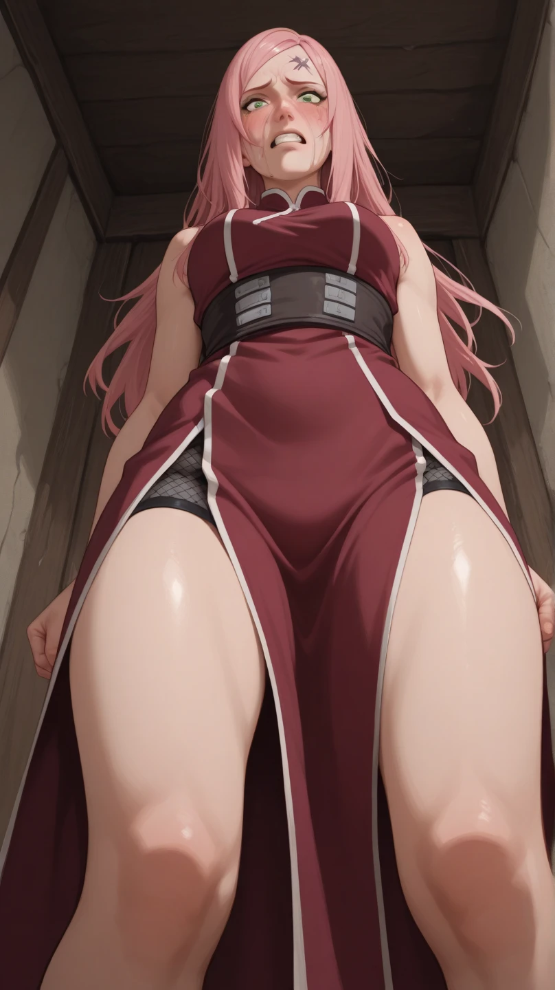 Anime girl wearing purple top and red strawberry, Tik, seductive anime girls, lit from behind, Small curvy loli, Beautiful anime girl squatting, (SFW) Work, high resolution committee, the cute sexy ass, SFW version, Thick tail, anime cat girl, OPPEIN, Extremely detailed Artgerm, Succubus in tight skirt
