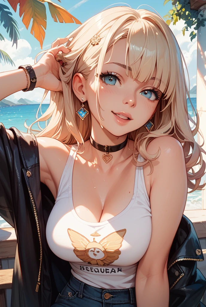 Nami from One PIace, CG 8k ultra-realista, hot woman, seductive eyes, make-up