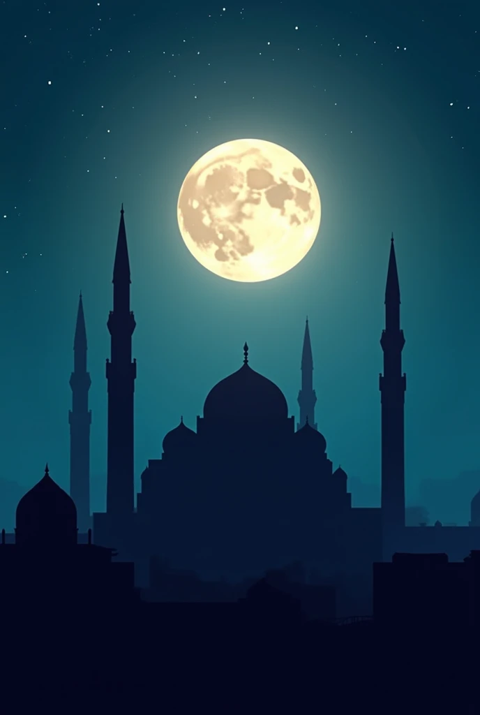 Night view of the city with clock tower and big moon, fantasy capital city, fantasy city background, futuristic persian palace, fantasy cityscape, huge futuristic temple city, background artwork, in fantasy sci - fi city, futuristic palace, in a futuristic desert palace, an ancient city on fire, an alien city, ancient sci - fi city, fantasy city,detaileds
