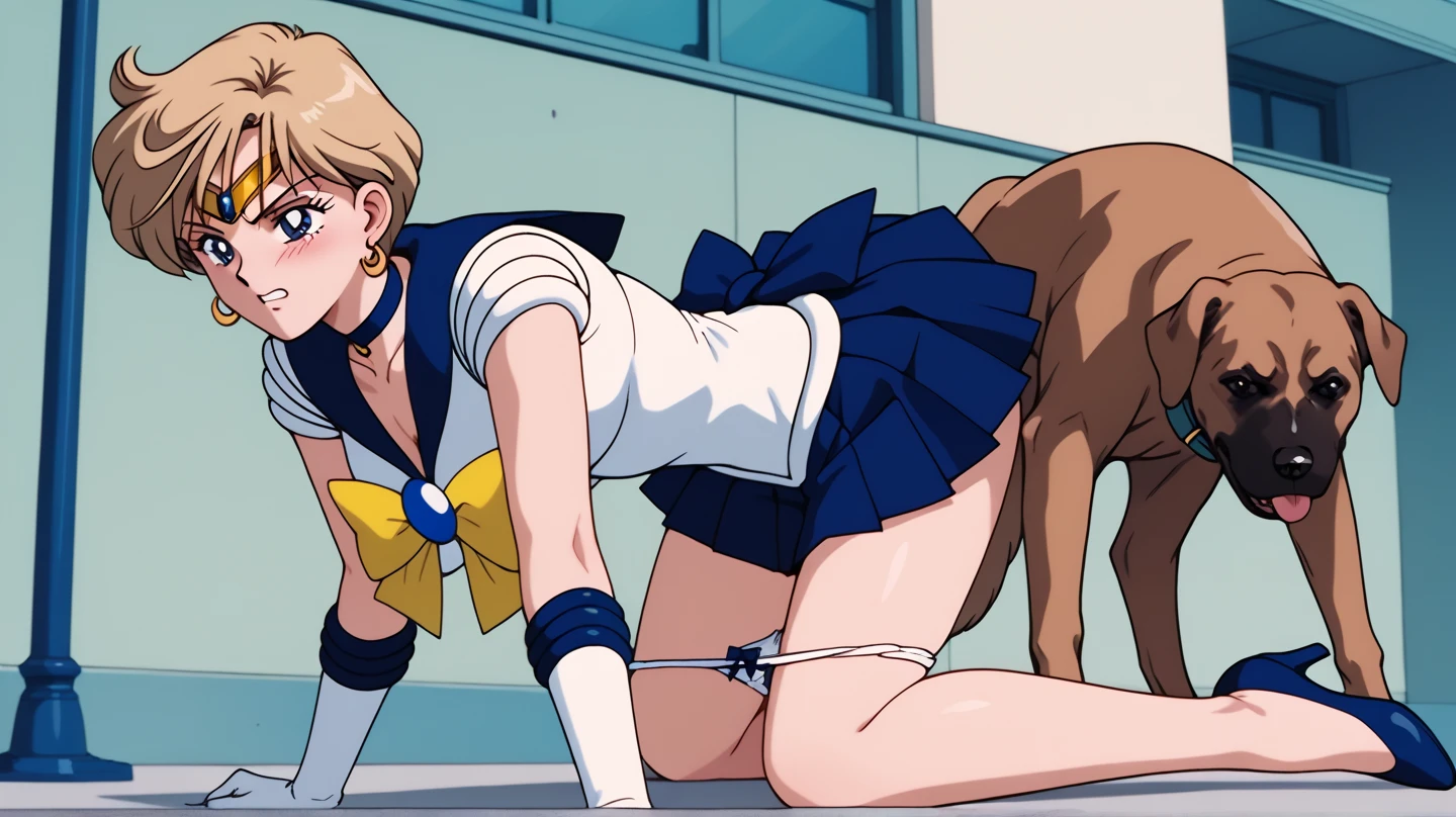 ((2 people)), (A cute little 8 year old boy who looks like a girl with a huge erection in his crotch), (Pushing down the cute little 8-year-old Sailor Moon's body, While hugging me tightly, Rape a virgin while inserting a huge erect penis deep into her vagina), beautiful breasts, plump and sexy lips, cry out, blush, close your eyes, whole body, Completely naked, Detailed hand fingers, Detailed toes, detailed body, High resolution, masterpiece, highest quality, Super fine, nsfw, 80's Japanese style, 8K, color(fantasy:1.2), Detailed sexual activity