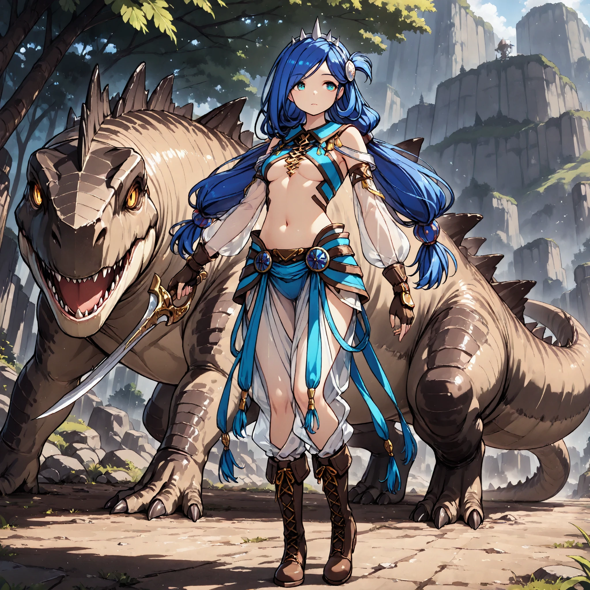 (Best quality, masterpiece) Highest Detailed, Fantasy,Monster Hunter