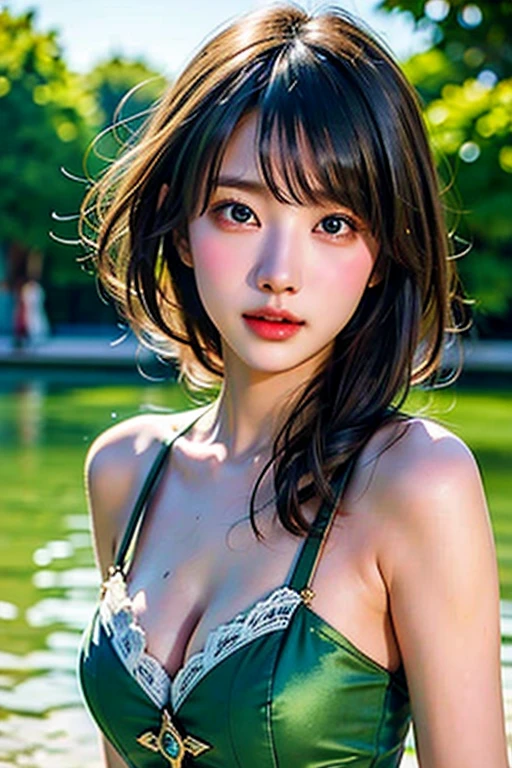 muste piece, best quality,love doll, silicon, fine details, Mountain shore flowers, sexy actress
