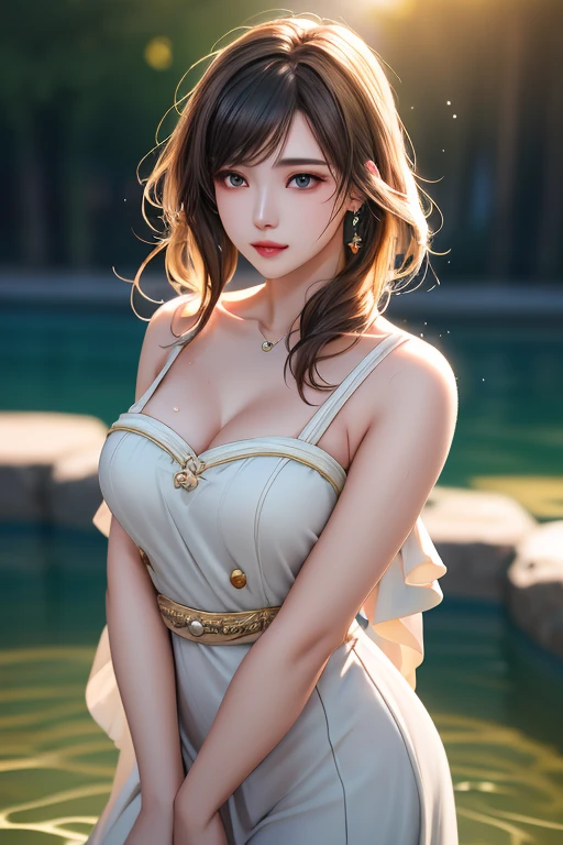 Ultra-detailed complex 3D rendering of faces、(​masterpiece、top-quality、octan render、)、Glamour shot full body image、Very beautiful young man、 cleavage of the breast、(highlydetailed skin:1.2)、(((Blue and gold micro bikini and jewelry:1.95))))。、８K、((twin-tail hair))、((noticeable large pink areola))、((large full breasts:１.4))、Beautiful Caucasian woman with big buttocks full soft breasts and white skin、1 persons、Long braided hair、large full breasts、dynamic ungle,((Jewel Magic Wand)) 、hyper realistic photography、(((a blond)))、（futuristic city backdrop）、face muscles、(((Detailed and ornate diamond crown))))、In the style of Marvel Comics、 ArtStation Trends, Clear focus, intricate detailes, ighly detailed, Detailed green eyes, foco nítido, a digital rendering, proffesional、abdominals、glowy skin、sexypose、（Golden tattoos all over the body）、Mansuji、s ass、（Jewel the whole body）、a blond、Seductive look、Detailed and beautiful white teeth、Armpit、short-haired、