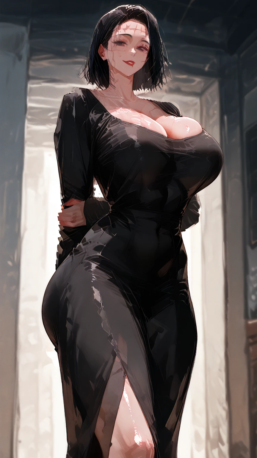 ChunliMS, hair bun double bun eyeshadow makeup chinese clothes pelvic curtain solo dress bracelet ribbon pants blue pants makeup short sleeves wide hips thick thighs,on a date, bouquet in hand, night time, starry sky, beautiful pier, big breasts, looks at the viewer