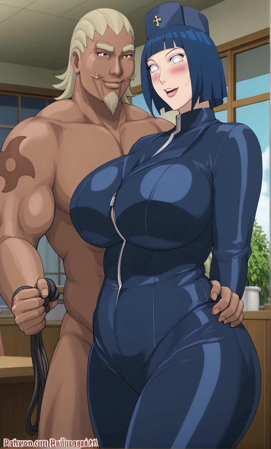 ((Vulgarity:1.57)),hyuga Hinata (commission) ,Seeding uncle and NTR mature woman sex,[NSFW Support],Cleavage，uniform,Remove underwear,((Big Breasts)),((Big Ass)),Ahegao,Excessive sweating,Flushing of the skin、((Sex with an orc and ejaculation:1.3)),((Cum on face and chest:1.3)),((Have sex with a lot of guys:1.3)),((Anal vibrator:1.4)),((Prostitute:1.5)),((Service:1.3)),Perfect lighting,Perfect body,Random facial expressions,リザードマンにrapeされる,Dynamic pose,((rape:1.3)),((Cum deep down my throat:1.3)),((Exposed breasts:0.7)),((Anal sex with a lizardman:0.8)),((A man touches my breasts:0.7)),((Serving with breasts:1.3)),Kiss of submission,Woman Drowning in Pleasure,Shoot the aphrodisiac,((Semen in hair)),Sex service in the kitchen,Standing back,Sex Machine,Use all holes to sexually satisfy male patients,Rope Restraints,shibari:0.64,Lots of tentacles、Beast、bestiality