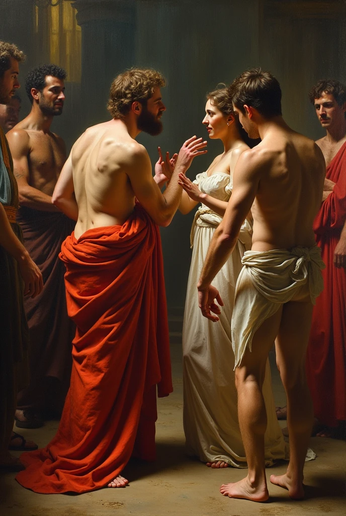 Being rejected, Phaedra lied, falsely accusing Hippolytus of having tried to sleep with her.