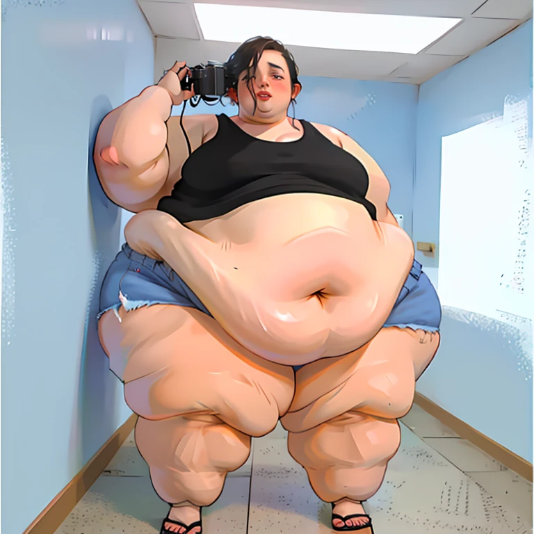Elderly ssbbw thick Helen_Parr with massive booty, gilf, huge hips,very wide hips,very thick thighs,largest haunches ever,massive buttocks , ssbbw,cellulite,on all fours, lingerie, twerking in mall ,side view