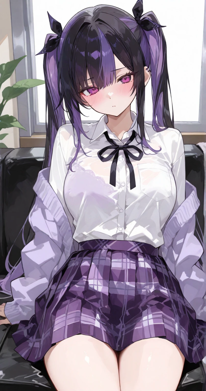 (best aesthetic,best quality,ultra high res,insanely detailed,exquisite,absolutely resolution,explicit),BREAK,(((perfect anatomy,perfect proportion,artstation female body))),BREAK,(detailed beautiful jewely catchlight gradient slant eyes),ligne claire,gleaming skin,super detailed skin,BREAK,nsfw,horny presenting,fall into pleasure,orgasm,looking at viewer,public indecency,full body,In town,BREAK,(beautiful toddler gal,loli),prostitute,BREAK,small baby face,childish and super cute,((((blush)))),BREAK,Bishojo,ultra cute,Kawaii,BREAK,low body size,short stature,slender,BREAK,(((((jirai kei))))),BREAK,(black and purple ((streaked hair))))),(((((two side up long hair))))),BREAK,((shiny glossy metaric beautiful hair,gradient hair)),BREAK,((small breasts)),((puffy nipples,erectile nipples,long nipples,huge areolas,bare breasts)),BREAK,(((((punk fashion))))),(yamikawa gothiclolita punk fashion with black and purple),(off shoulder cut and sew,some purple and black border ((horizontal striped)) detached overly long sleeves with chain,Plaid pleated ((ultra micro miniskirt)) with harness),BREAK,(some purple and black border thigh high knee ((horizontal striped)) socks:1.3),zettai ryouiki,garter belt,punk boots,No panties,BREAK, school classroom,(sweet pussy,show off pussy:1.3),(dripping love juice:1.3)