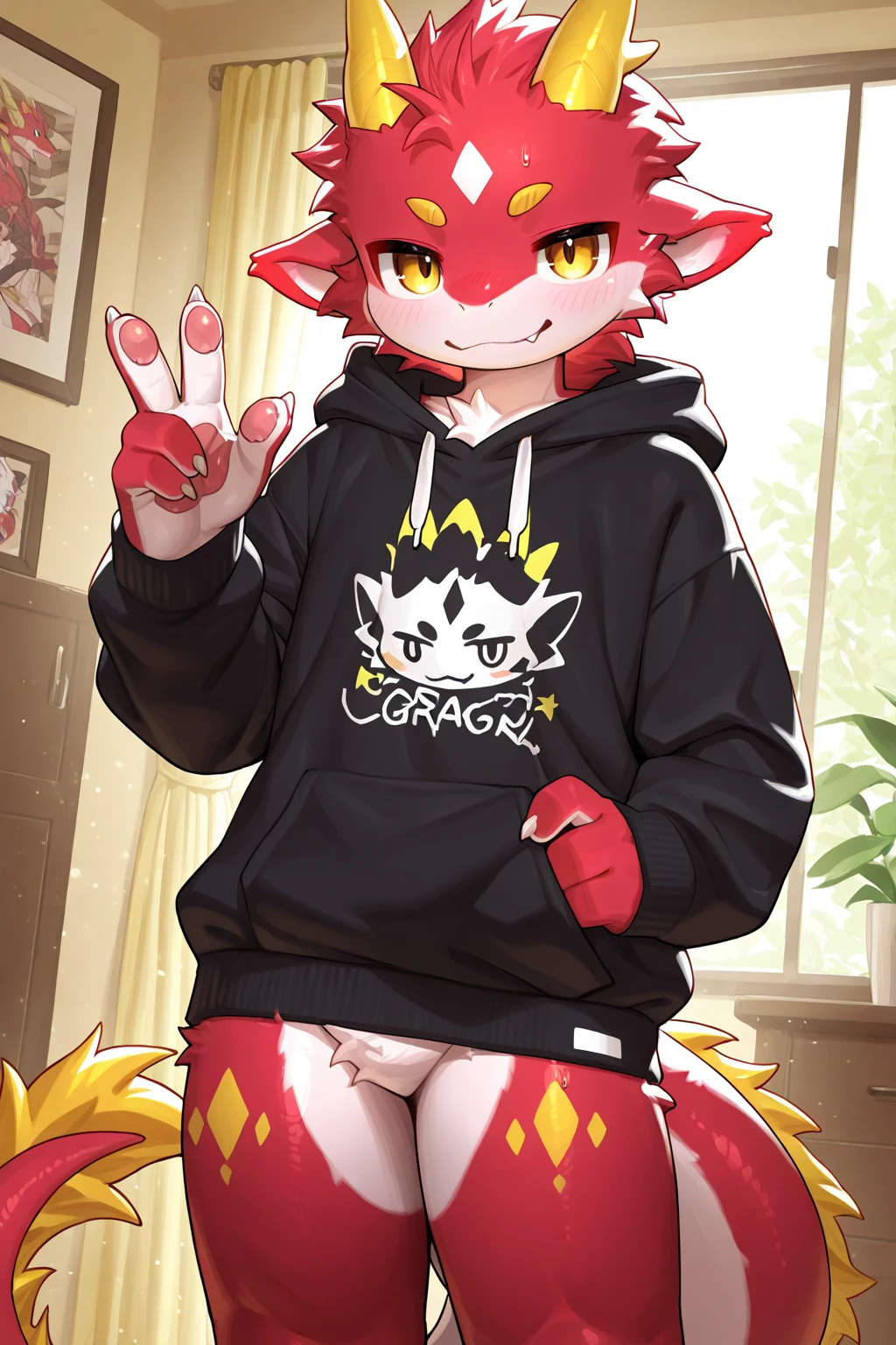 Highest quality、Sexy Baby Lizardman、Skimpy、Pink eyes without highlights、Lizard head、Red skin、Shota、maleの子、male、Sweat、Embarrassing、Gay、Sex Black Mass、cute、Knee-high socks、frilled choker、Obscene language、Showing tongue、toplesagazine cover style illustration、Get a tip、Body Jewel、Wear a belly button style hooded robe、Light blue thong panties、Transparent fabric、Sticky white mucus pours down from above、Blushing cheeks and opening your mouth wide、Begging for a hug、Face down on the bed、Rosary、Erotic massage by a powerful devil、Pair Shots