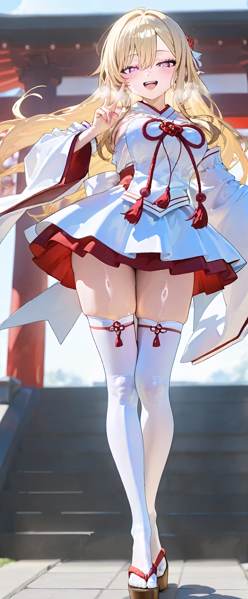 10 year old girl underwear, Realistic bloomers made from patterned cotton fabric, Medieval one-piece dress with panniers, Fabric Realism, Low - Angle, I see bloomers, Pull up the dress by hand, Strong winds, Translucent slip, Translucent slip, tights, Highest quality, Crotch close-up, whole body