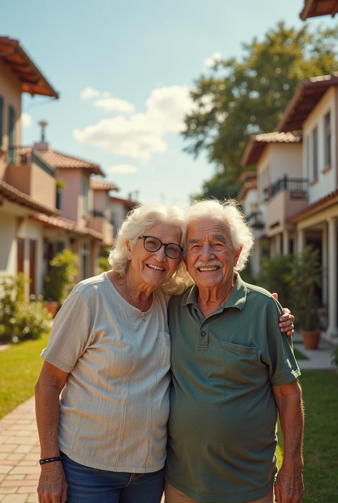 old man and old woman