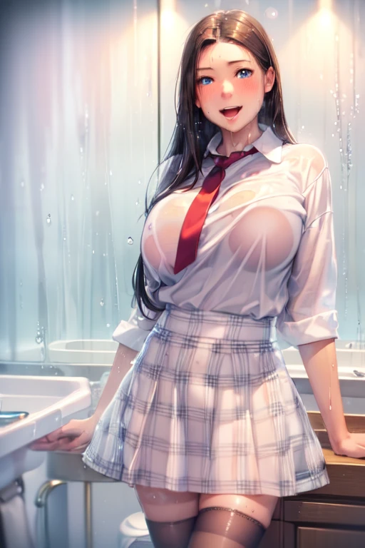 (in the dark:1.6) , Soak in water , wet and sweaty , Nipples can be seen through , steam