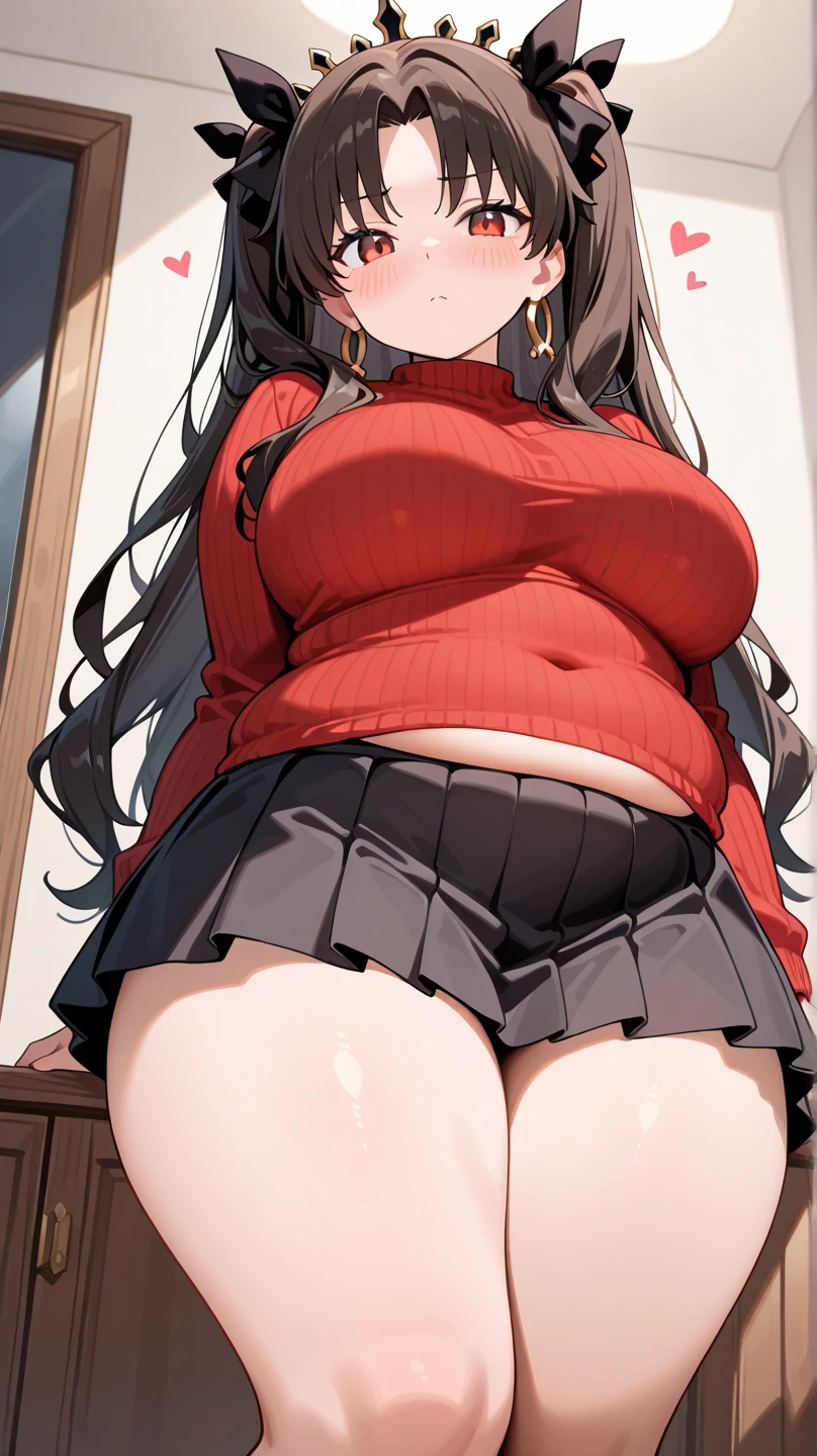 ery fat, large belly, big fat belly, fat belly, fat belly, huge, fat thighs, big stomach, overweight, thicc, chubby, chubby belly, shocked, fat, huge belly, obese, YunYun, Yunyun konosuba, Christmas, sweater, holiday, Christmas decorations, cookies,fat, large belly, standing, grabbing belly, very fat, large stomach, chubby (best quality, masterpiece), fat belly, at, large belly, standing, grabbing belly, very fat, large stomach, chubby (best quality, masterpiece), thanksgiving, wearing sweater, grabbing belly, sitting down, table with of food, table tons of food, lots of food, holding belly, table with food, sitting, wearing sweater, Christmas, Holiday, Christmas cookies,