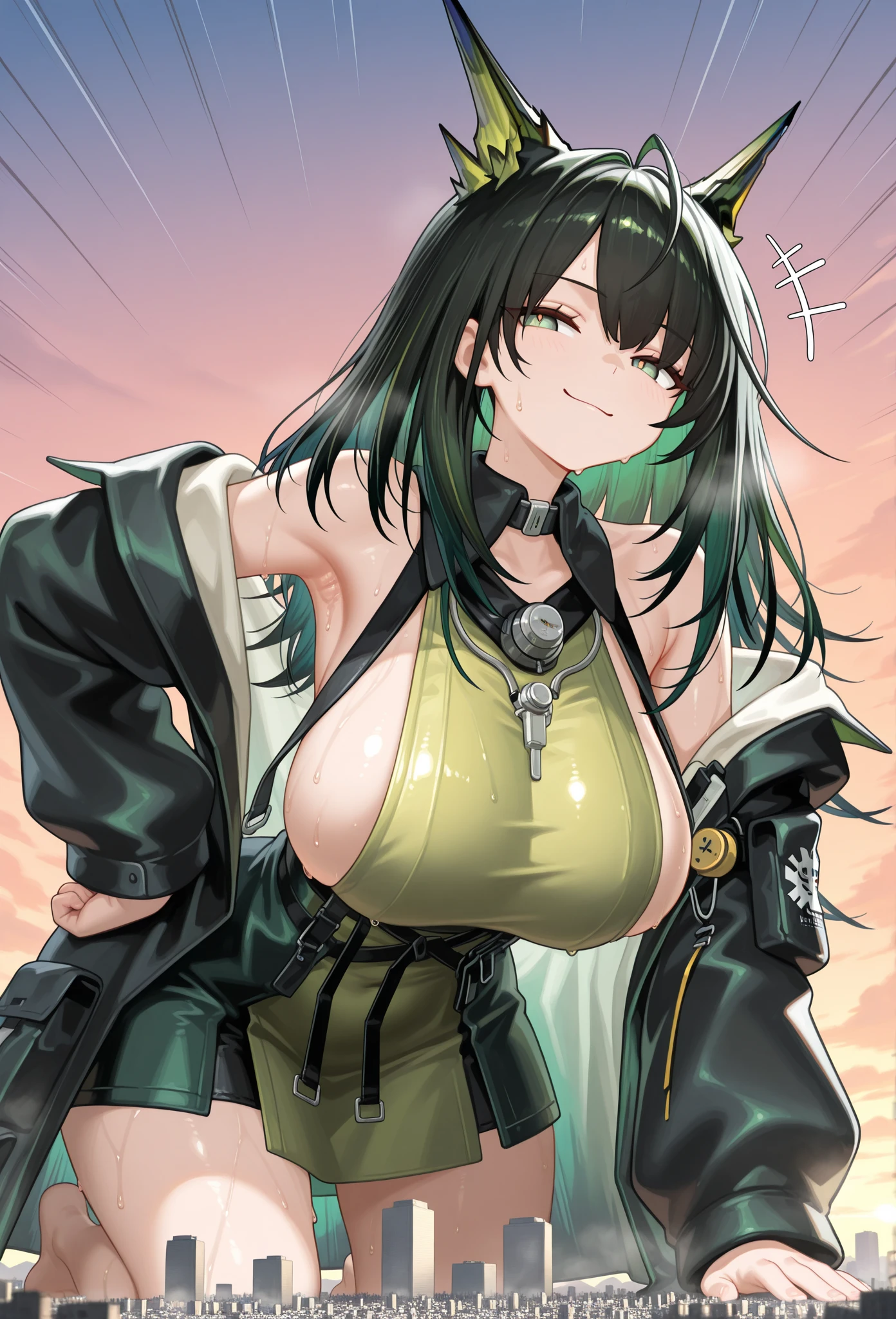 Ultra-high definition image quality、beautiful girl、Female soldier、beret、Armband、Black knee socks、Slanted Eyes、Green military uniform、Long black hair、bangs、One Man、28 years old、very happy、Woman riding man、Cowgirl、Sex、Sex、Inside the military base、Highest quality,Big Ass、Big Breasts、Thighs、Spread your legs and put your dick in your pussy、Gal-style panties、Sweaty buttocks、Sweaty buttocks、pubic hair、Reaching orgasm、Sweaty crotch、Gal-style braジャーを披露、Gal-style bra、Angle from directly below、Shift panties to the side, Her vagina is visible、Inserting the penis into the vagina、Cowgirlfuck、Shaking breasts、男と女は愛し合いSexする