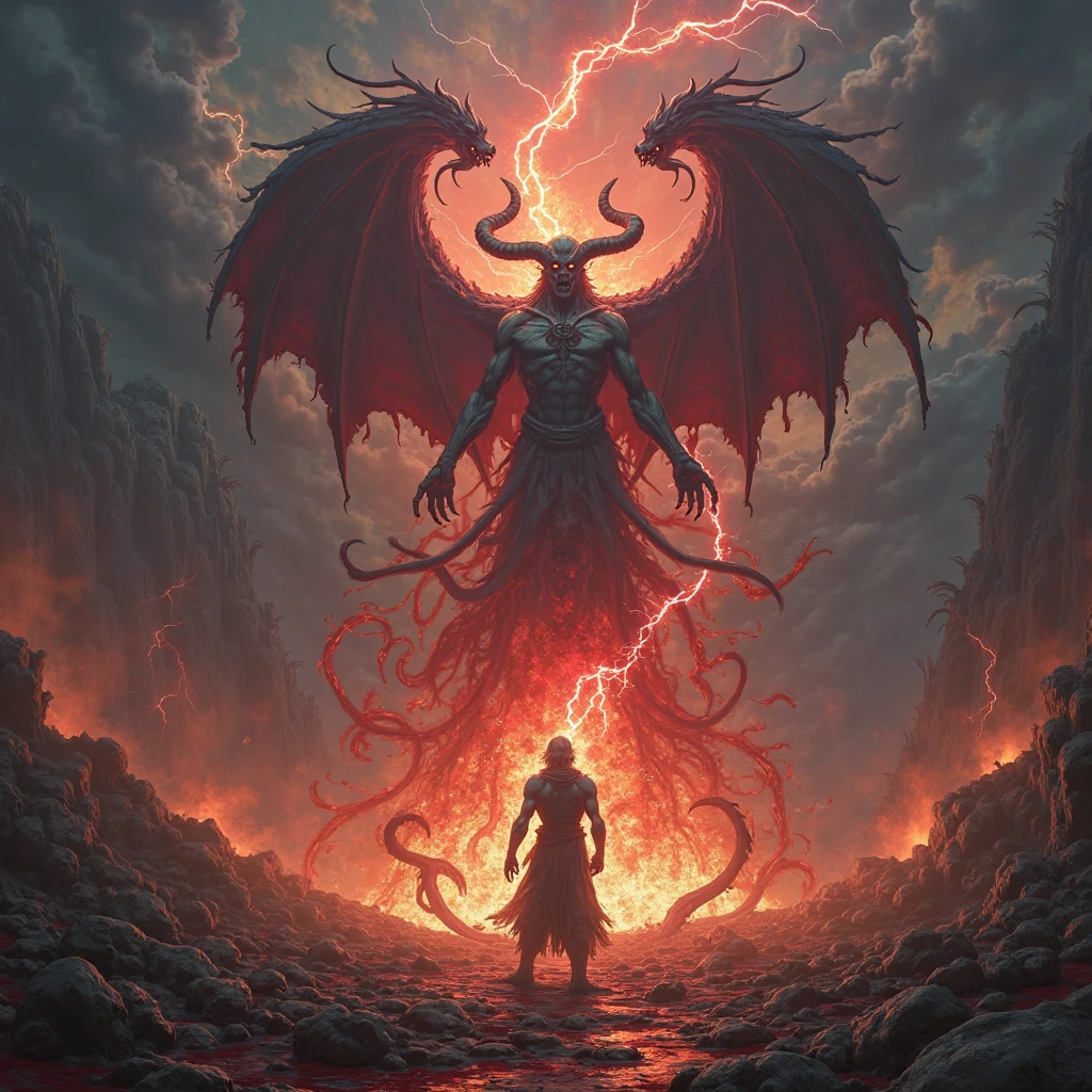 Make a background for a podcast called infernocast