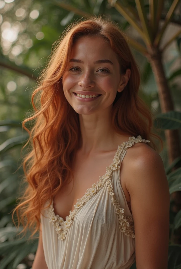 A stunning intricate full color portrait of a woman, wearing a formal dress, happy, epic character composition,by ilya kuvshinov, alessio albi, nina masic,sharp focus, natural lighting, subsurface scattering, f2, 35mm, film grain, portait, closeup, very detailed skin texture<lora:BonnieRo:1>
