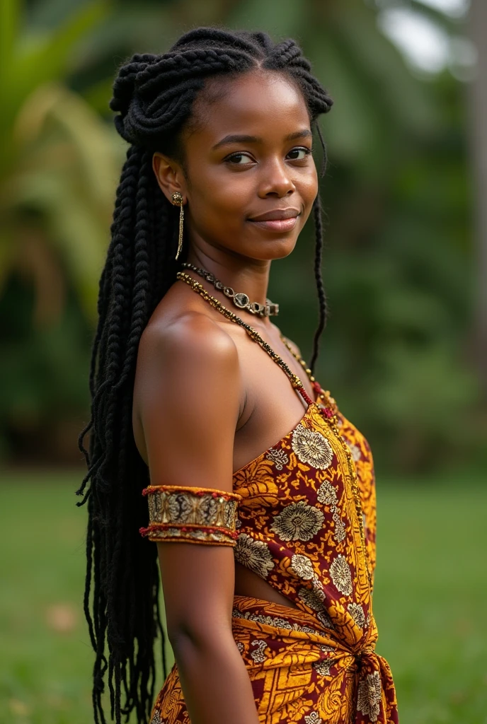 dreads woman at wedding <lora:dreads:0.8>