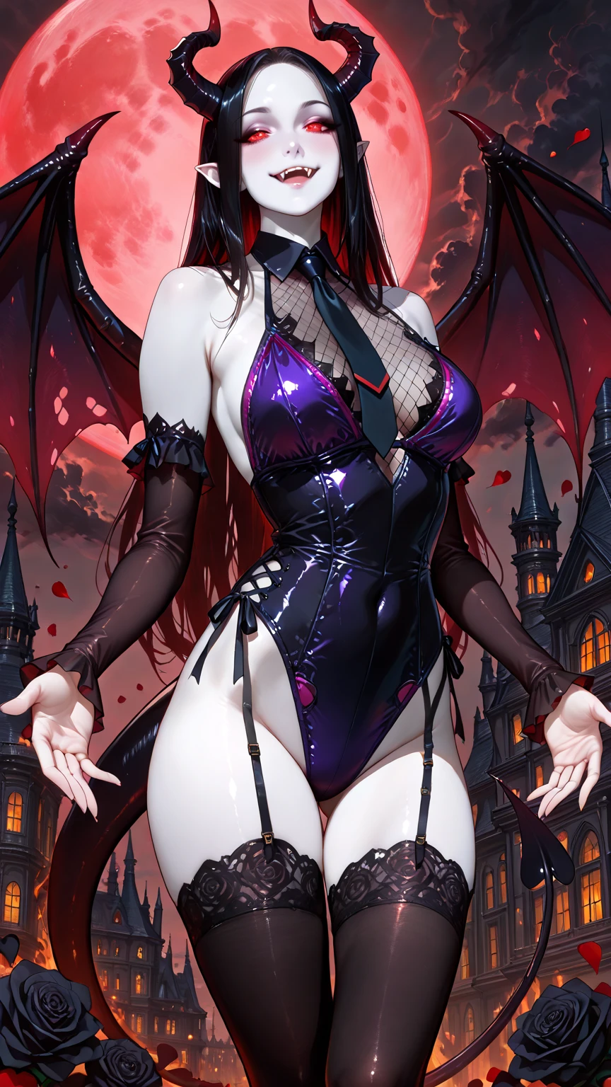 Scarlet Castlevania, (Scarlet Castlevania), tenebrosa, standing alone, ray tracing, 3D style, 3dmm, ((3 poses per photo)), ((3 poses in each photo)), fully body,(from front view),(Rear view), (view on the left), blackstockings, Tear at the waist,(((3 poses per photo))),((symetry)) ,((ultra realistic skin)),(minimalist details),((large open dress with v-cuts)),(((dress with spikes))),(((slits between the legs))),(((well-defined groin))),(drawn curve),(((necklines))),(((thick and beautiful legs))),(((big boobies))),((large neckline over the breasts)),((sexly)),big and beautiful legs, winding curves, groin marking