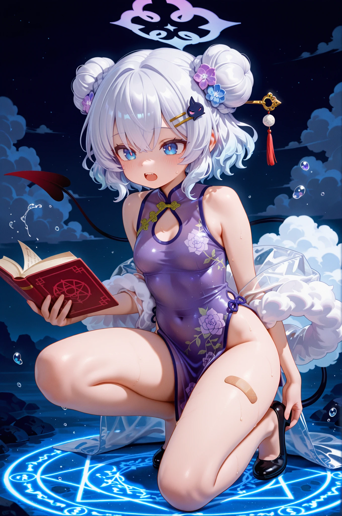 (nsfw ass from behind photo:1.1,doggy style, in blue marine:1.5), Masterpiece, best quality, (very detailed CG unity 8k wallpaper), (best quality), High definition RAW color art, Animation,sculptures, (pink Marble Skin), (((Ultra detailed elegant))), Magical atmosphere, Detailed skin, Texture,(Intricately detailed, Fine detail, ultra-detail art), depth of fields, bokeh, Silky Touch, Hyper Detail, beautiful eyes, Elegant Face, (posing on pastel purple waterfront), sparkle background, (silver hair), pastel purple, fat, embarrassing red face, shorthair, Round Glasse:1.4, bikini