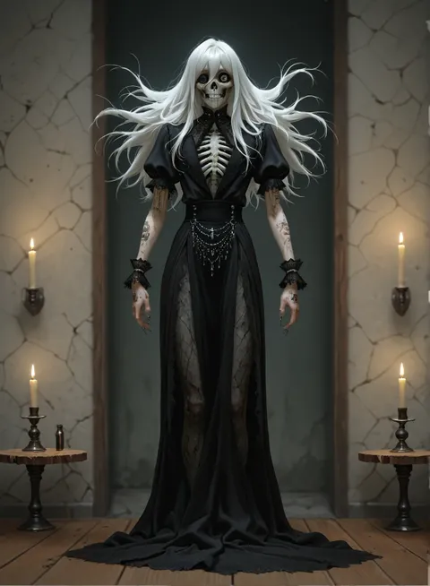 Cuarto oscuro embrujado