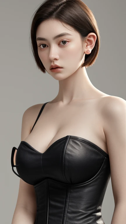 (((Show breasts)))，(((Show breasts)))，(((Show breasts)))Perfect figure，Feminine posture，Glaring at the audience