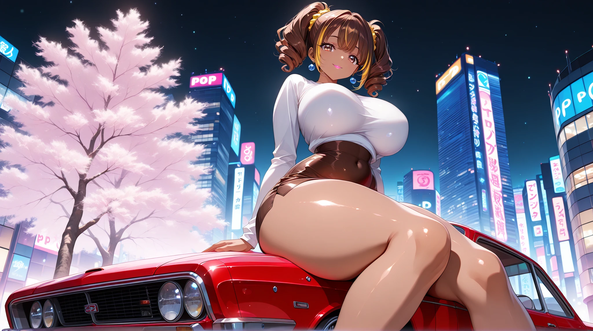 (masterpiece, 最high quality, 超High resolution, Very detailed), (Realistic:1.1, photoRealistic:1.4), Perfect illustration, Perfect lighting,Hair in perfect detail, Perfect and detailed face, Perfect collarbone, Perfect body,Juicy breasts, Perfect Thighs, Beautiful feet, View your viewers, 1 Girl,Perfect Face, (Perfect Anatomy, Anatomically correct), Symmetrical face、((Shiny Hair)),Sexy Body、(masterpiece),(最high quality:1.3),8k,Very clear,(Ultra-realistic),,Captivating woman,(high quality, High resolution, Fine details), Realisticなスタイルの女性,Juicy breasts、One perfect woman、Perfect Face、Symmetrical face、Baby Face、((Big Boobs))、(Cleavage)、blush、((Juicy lips))、Cowboy Shot、(((Black hair in twin tails tied to the side)))、((Large, double-set black eyes、Long eyelashes))、(((Completely naked)))、((Pubic hair))、((Red makeup))、((Body bound with rope))、((Hands and feet are tied with ropes))、((Ropes that dig into the body))、(Outdoor、On the street at night)