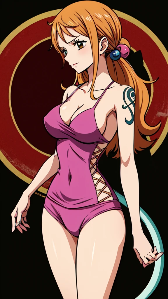 [redbowsette], [Princess_Peach], ((masterpiece)), ((solo portrait)), ((bird's-eye view)), ((feet visible)), ((anime)), ((sexy)), ((beautiful 3D art)), ((High definition)), ((high quality)), ((detailed shading)), {bowsette; (dark skin, cute red eyes, long red hair, (large long spiky yellow lizard tail), (large boobs), (cleavage), (seductive gaze), (long eye lashes), (sharp white teeth), (beautiful muscular legs), (defined arm muscles)}, {(dark green bikini top), (black khaki short shorts), (spike bracers), (spike choker), (red pendant on chest), (red earrings), (barefoot), (super crown)}, {(on beach towel), (laying on back), (arms above head), (looking at viewer), (legs spread open)}, [Background; (beach), (beautiful ocean), (blue sky), (sun rays)]